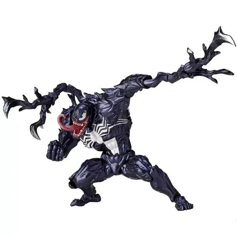 6.7» Venom Action Figure Yamaguchi Revoltech Poseable Collectible Toy 17cm Gift