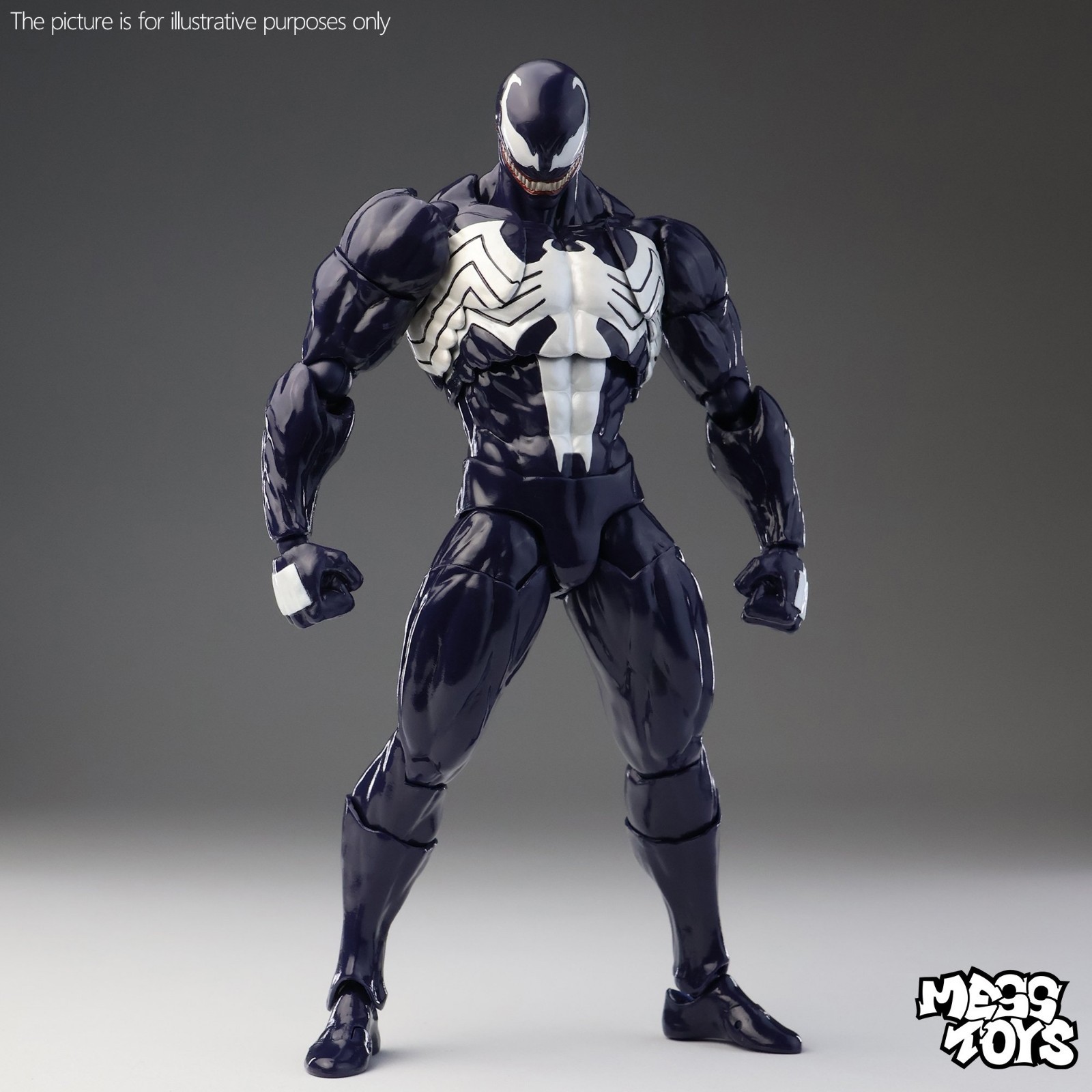 In Stock Mess Toys Venom Lethal Neighbor Spider-Man Symbiote 1/12 Action Figure