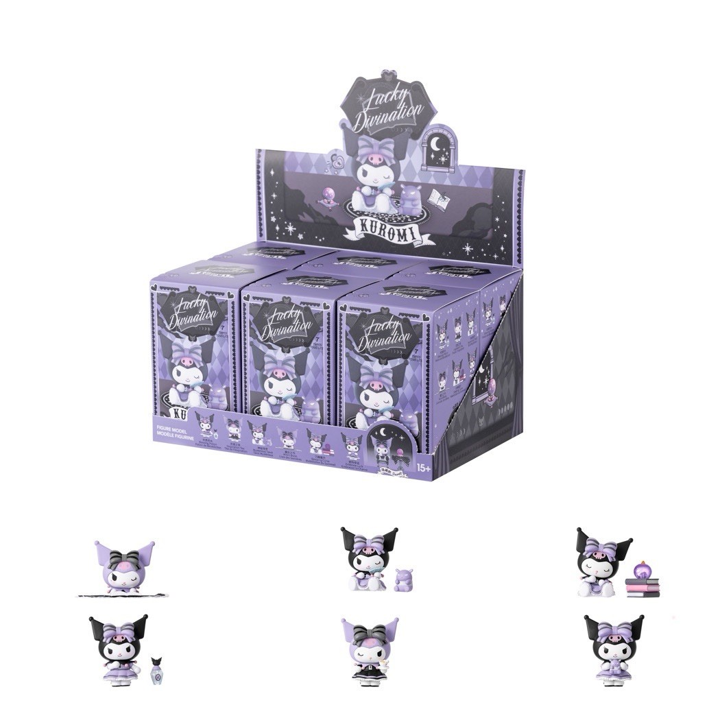 Kuromi Lucky Divination Blind Box Complte Set Box ( 6 Pieces )