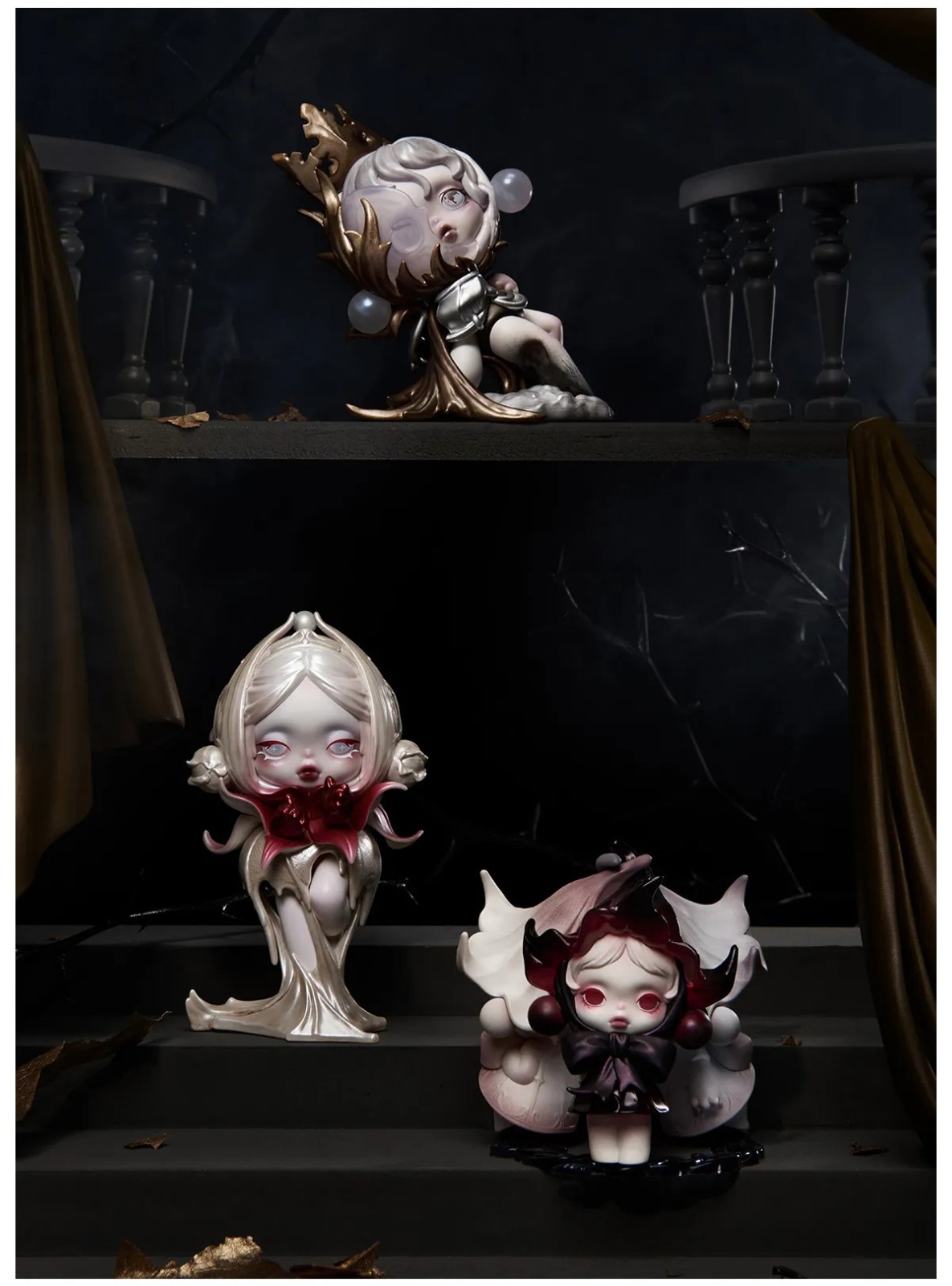 POP MART x Skullpanda Petals In Four Acts Series Confirmed Figure in Open Box