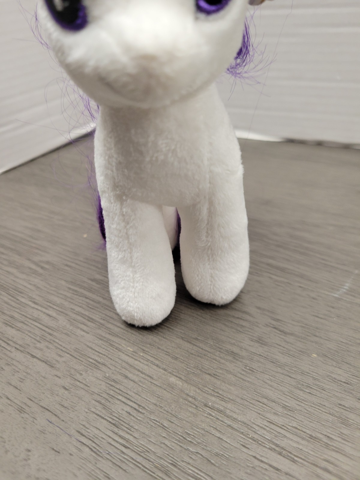 2014 Ty Beanie Babies My Little Pony Sparkle Rarity 7″ Plush With Tags