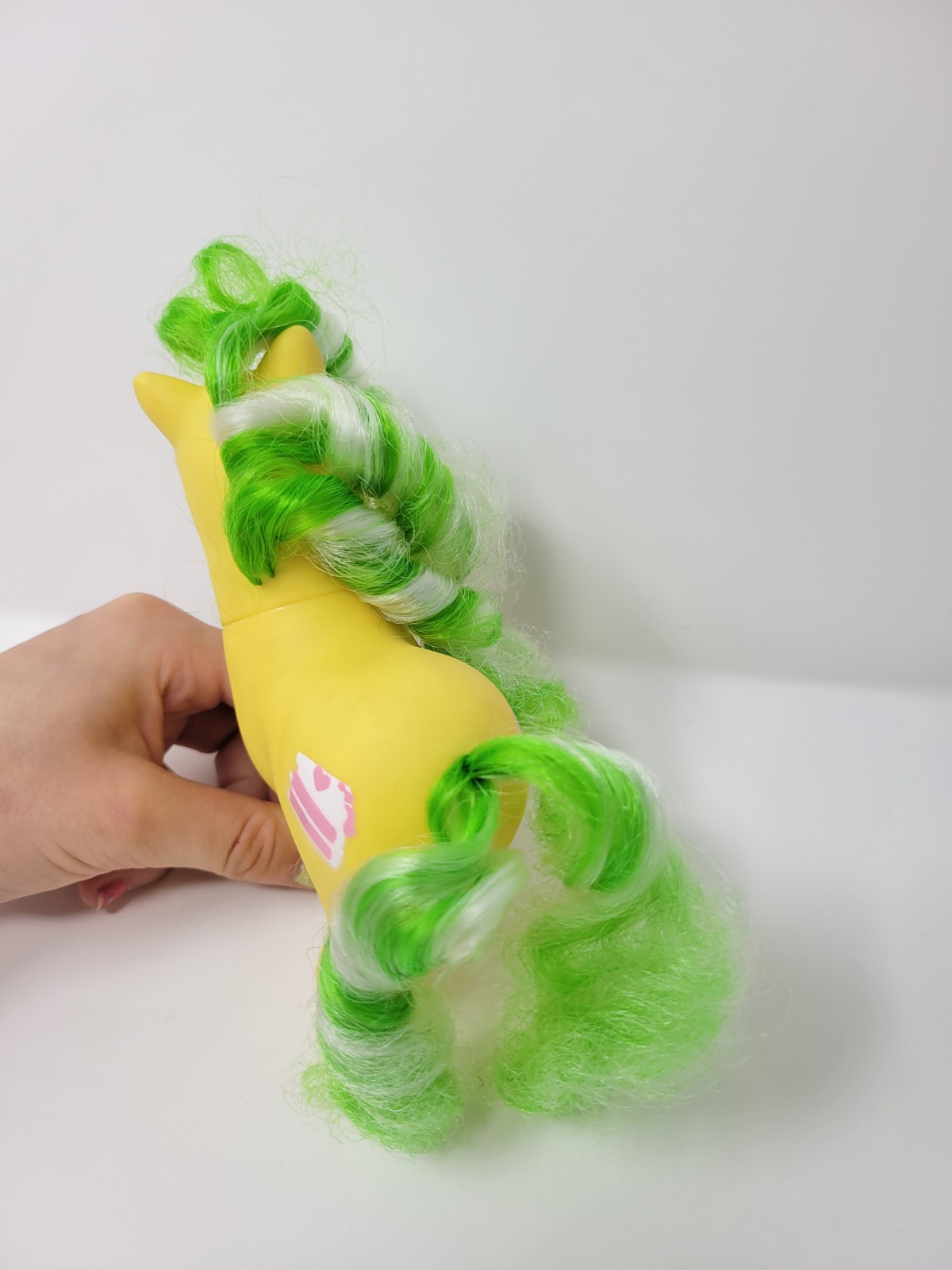My Little Pony Lemon Treats Candy Cane Pony Original G1 Curls