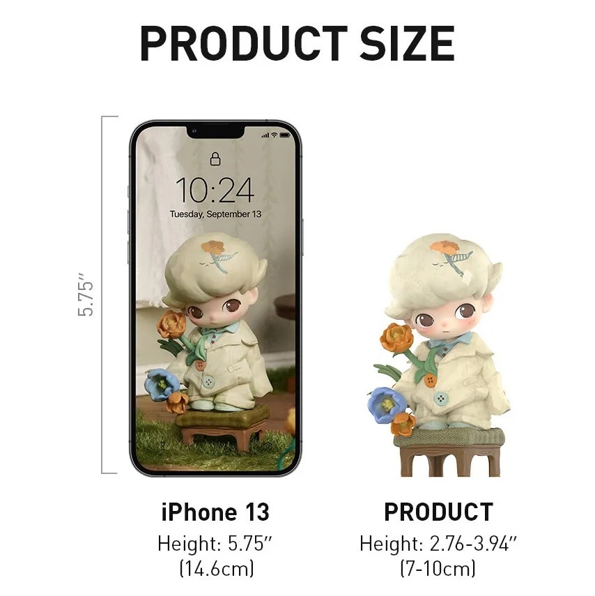 POP MART x Dimoo The Missing Day Series Confirmed Figure Sealed Bag in Open Box