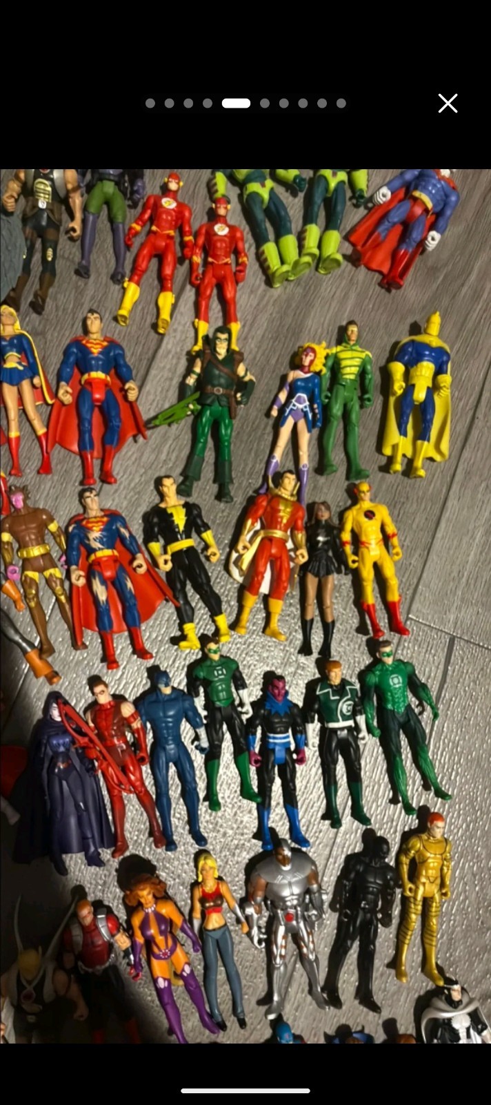 DC Infinite Heroes Crisis Action Figure lot 62 figures