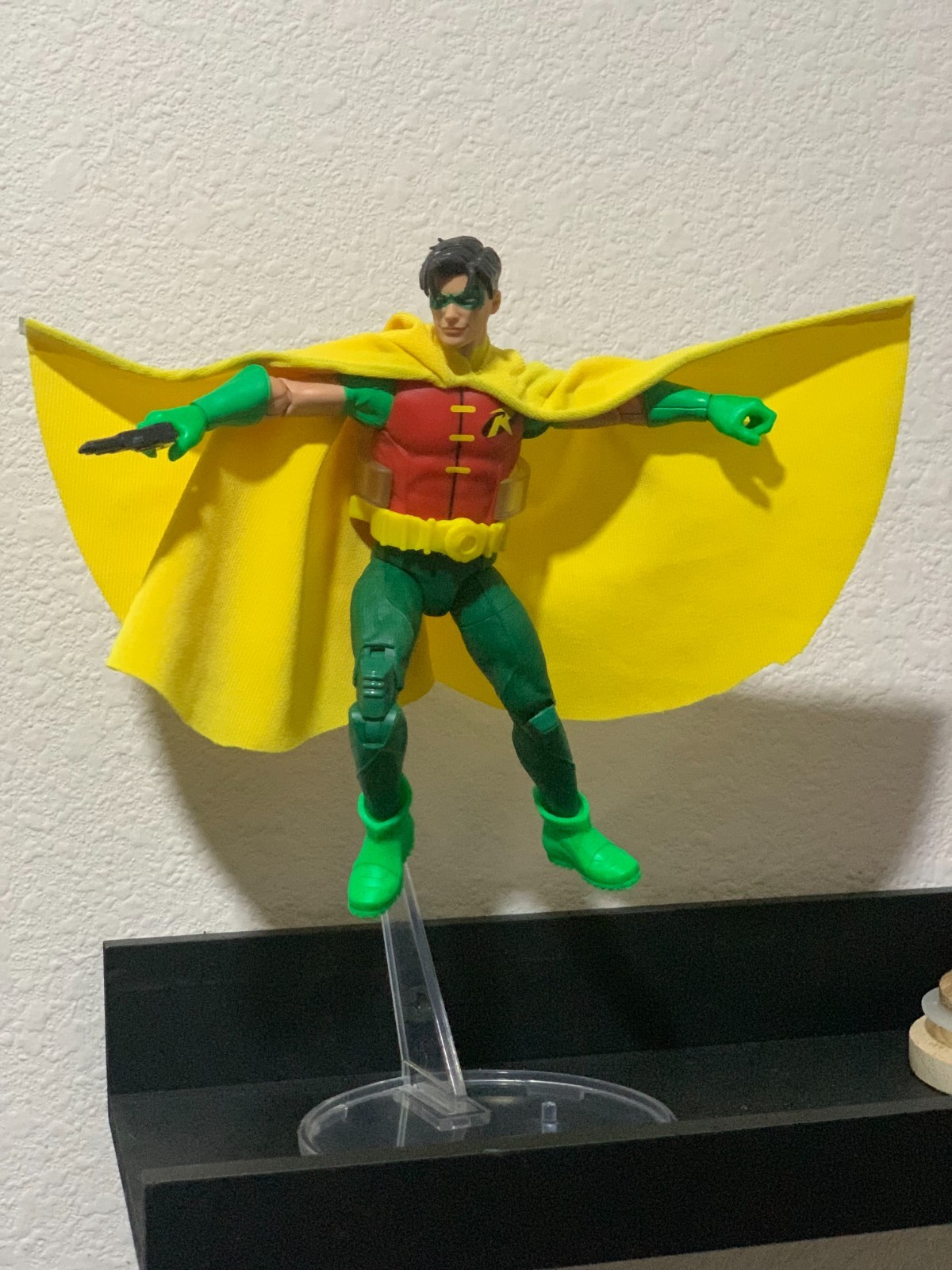 Custom Batman Robin Wired CAPE 1/12 DC Multiverse Mattel DC Premiere NOT FIGURE