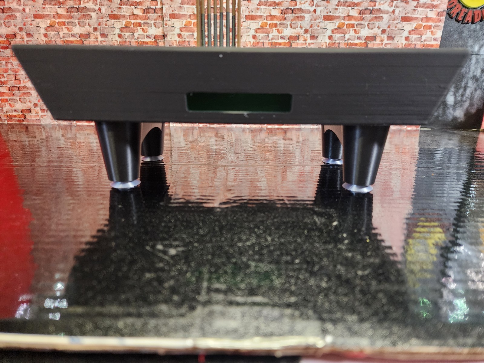 3D Printed Green Pool Table For G.I JOE A.R.A.H. For 3.75″ 1:18 Scale