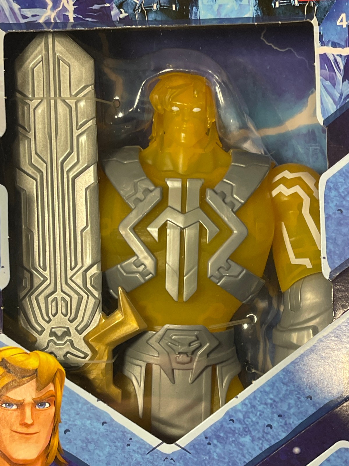 NEW! Mattel MOTU POWER OF GRAYSKULL HE-MAN Large Scale 8.5″ Action Figure MINT!