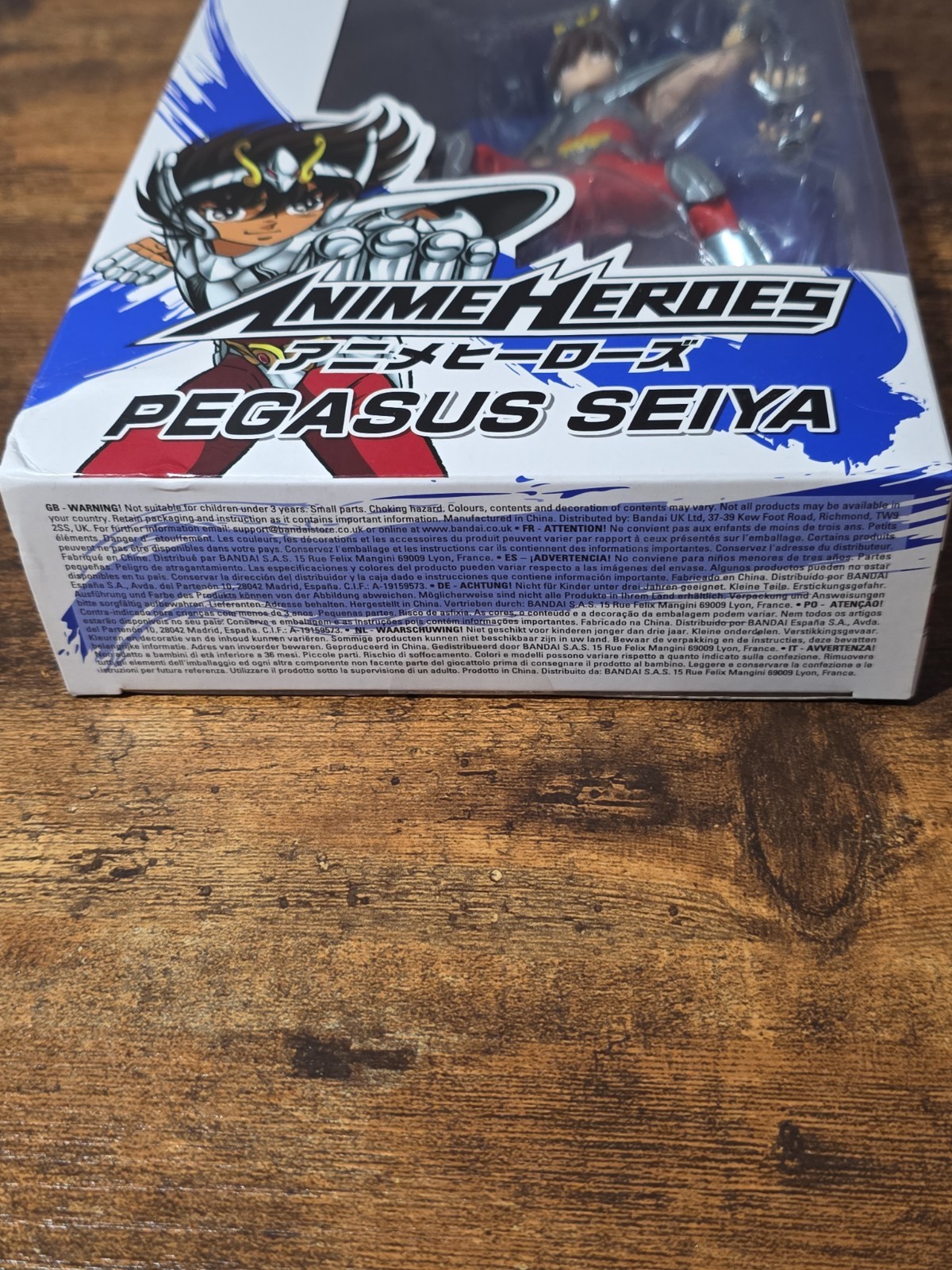 Bandai Anime Heroes: Saintseiya Knights Of The Zodiac 3-pack Action Figures
