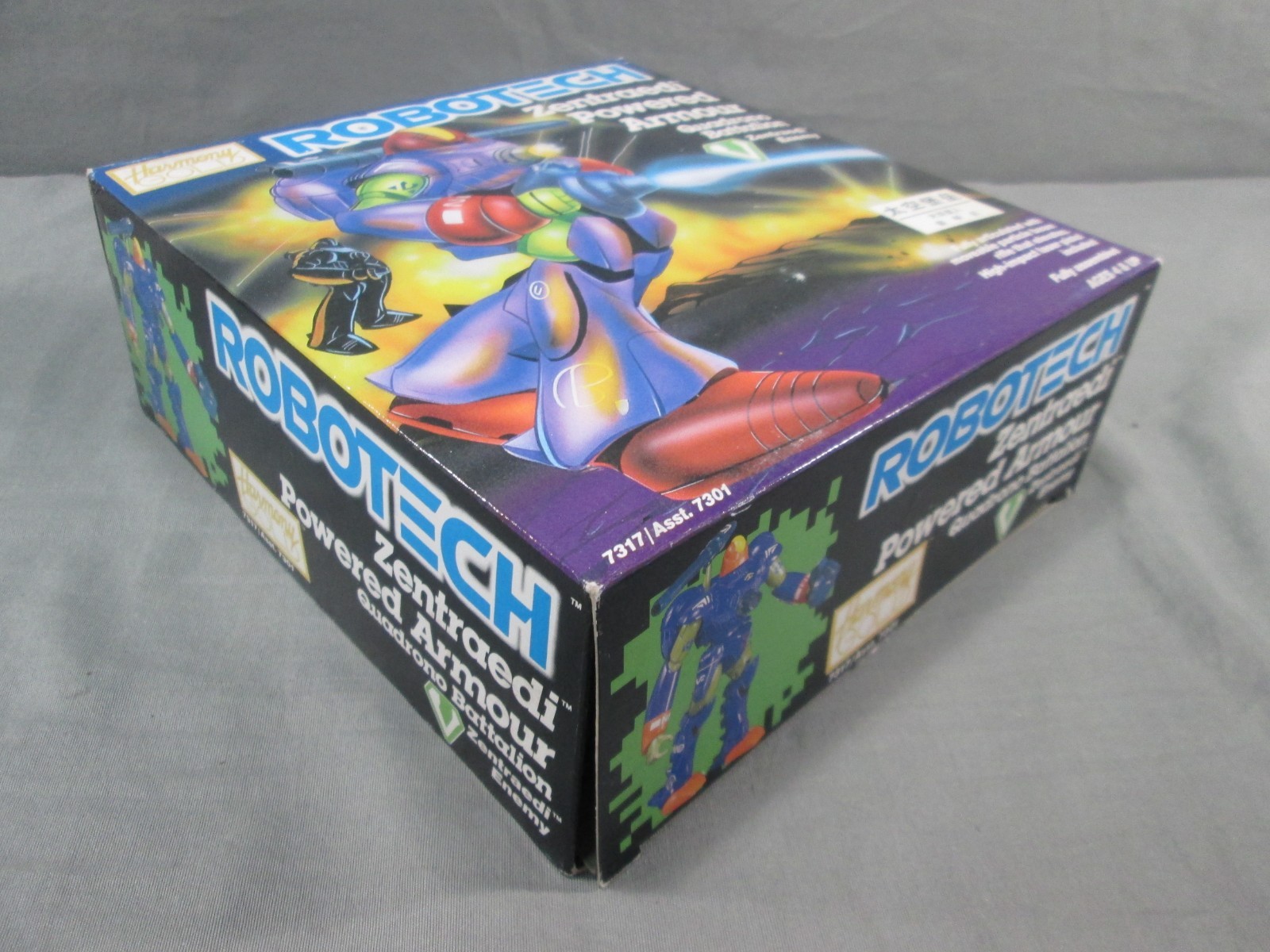 Robotech ZENTRAEDI POWERED ARMOUR Enemy Complete w/ Box Vintage Harmony Gold