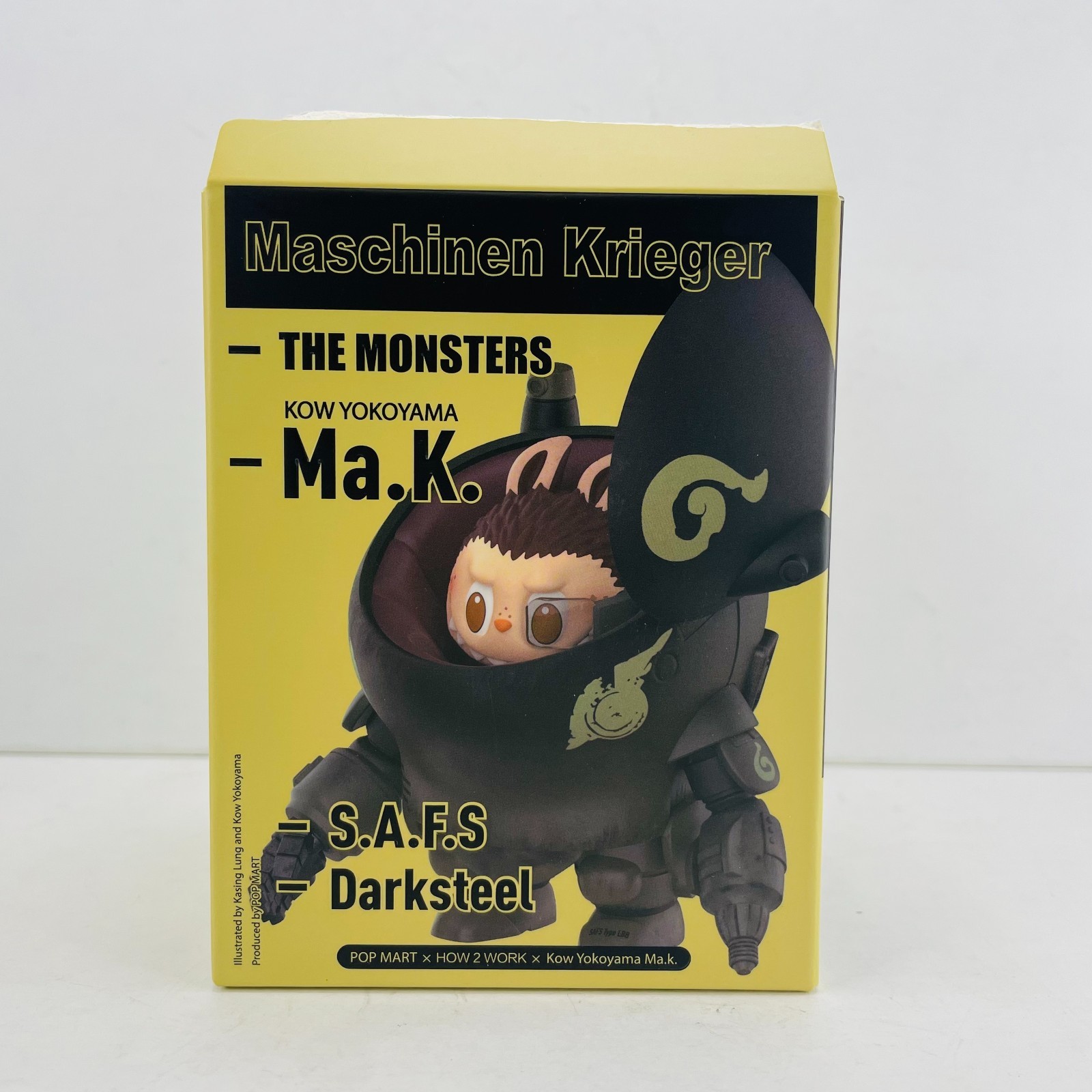 POP MART Labubu The Monsters Kow Yokoyama Ma.K. Series Figure Sealed Bag OpenBox