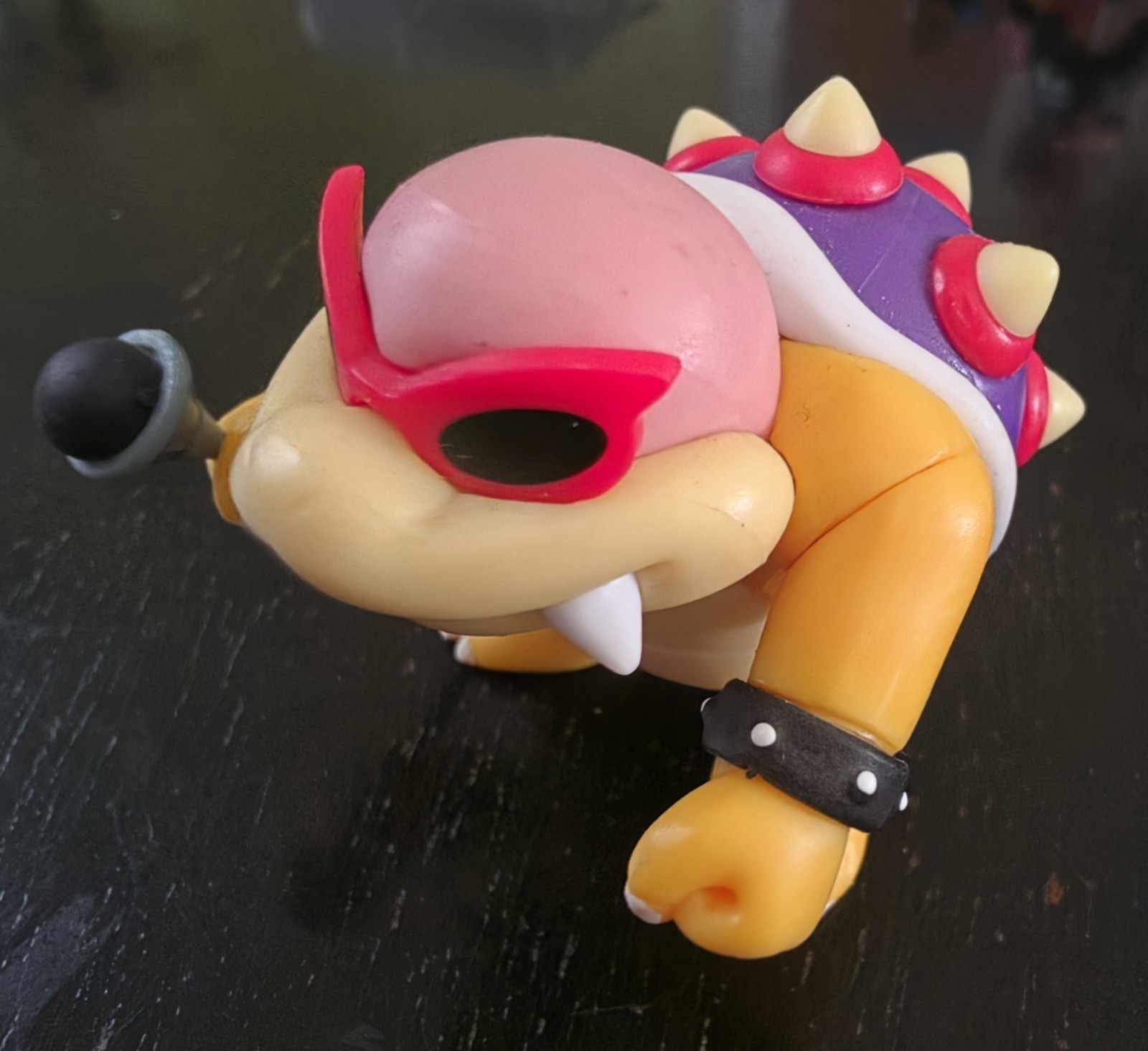 Jakks Pacific 2.5″ Roy Koopa Figure 2021 RARE VHTF Koopalings COMPLETE W/ WAND