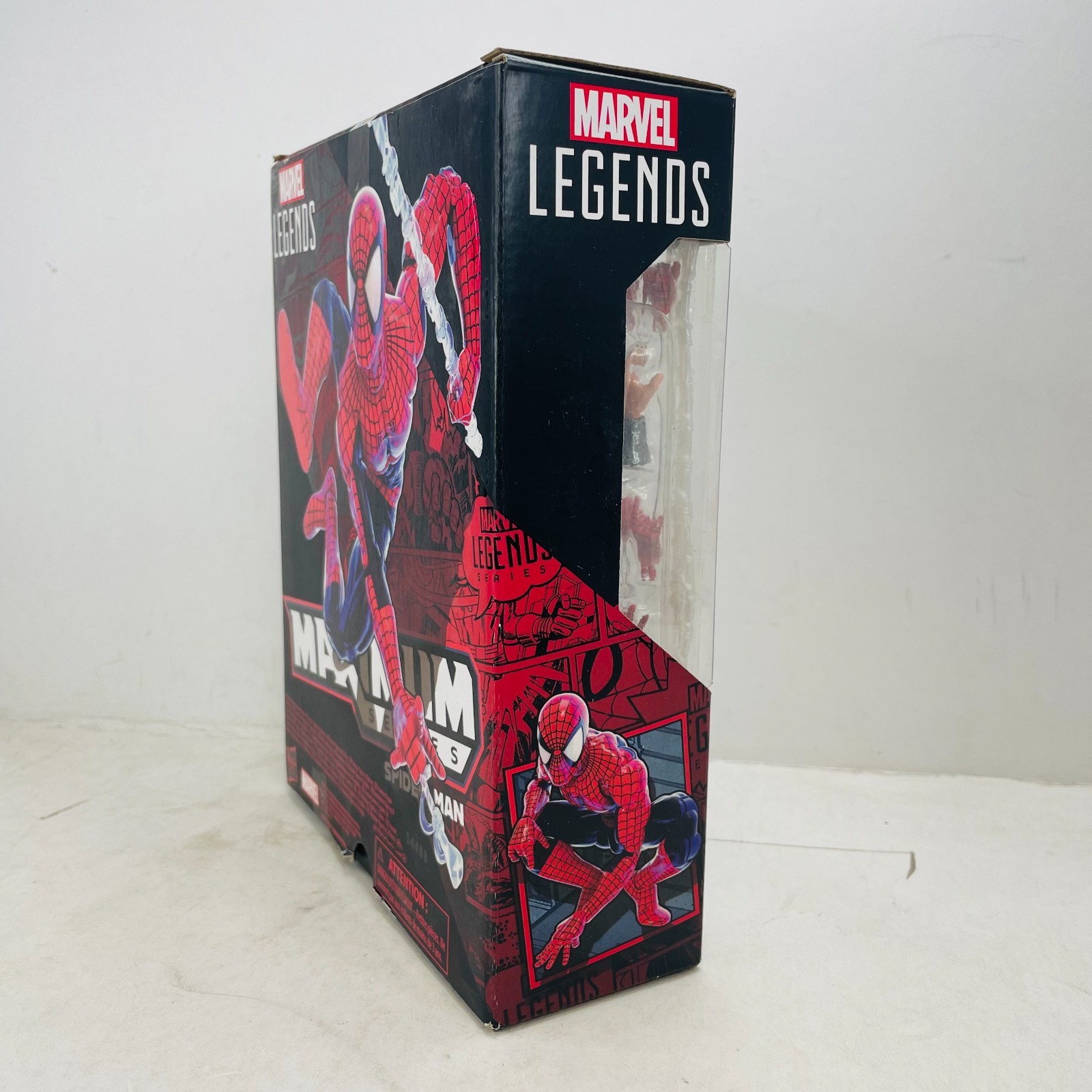 Marvel Legends Spider-Man Maximum Series w/Spider Web 5.5″ Action Figure Toy