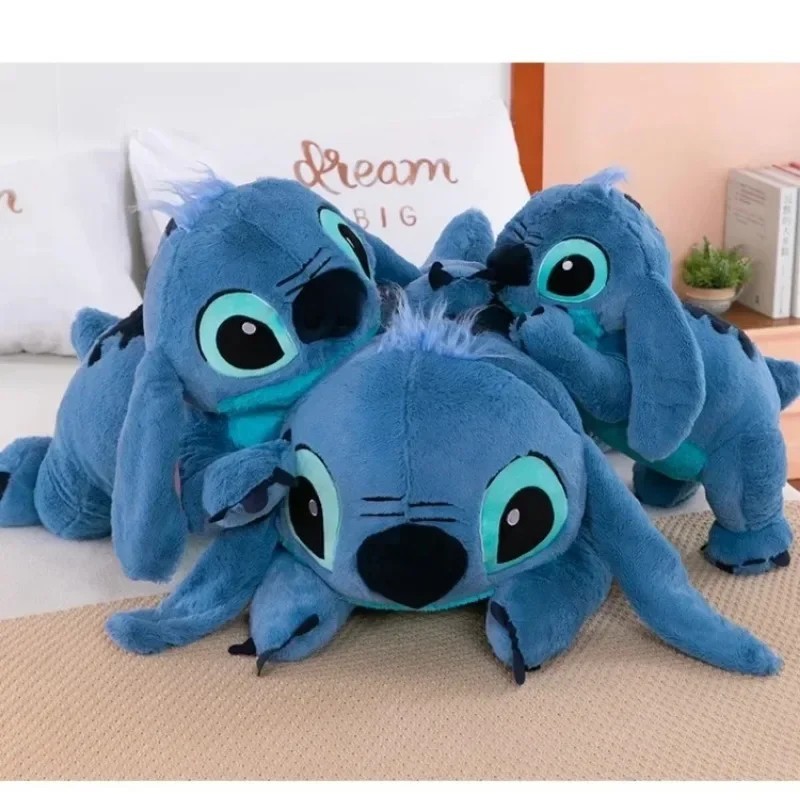 100/60/80cm Stitch Doll Plush Toys Lilo&stitch Plush Stuffed Doll Soft Pil