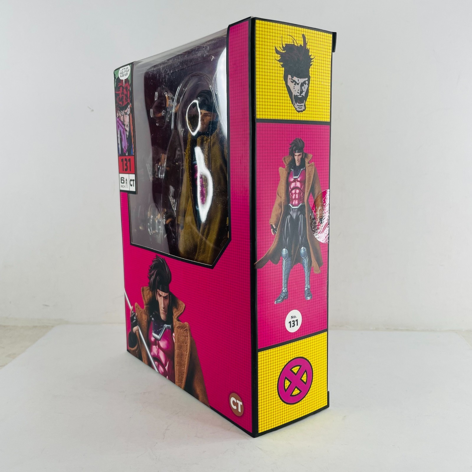 Gambit X-Men Comic Version w/Accessory 6″ Action Figure CT Toys New Box #131