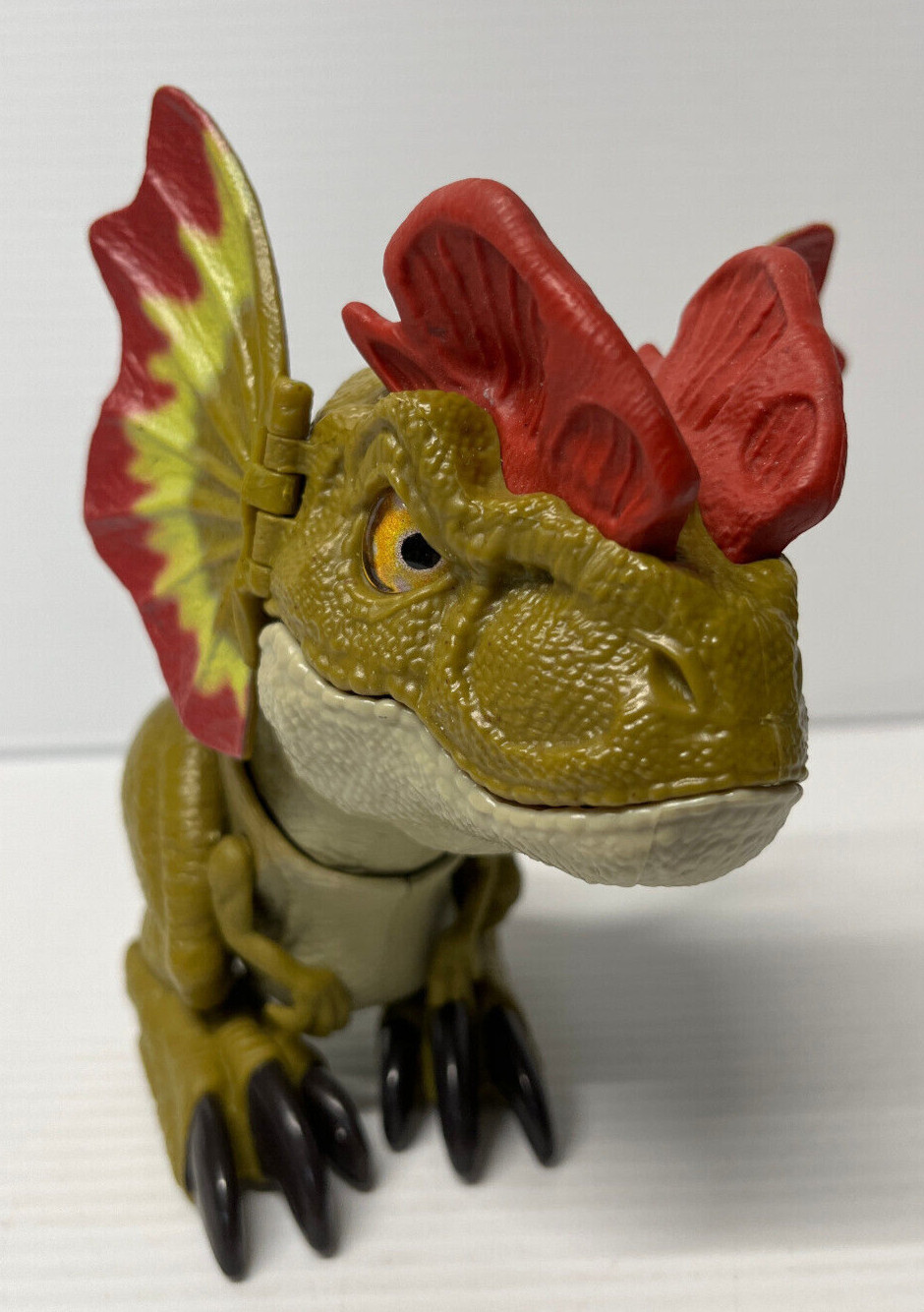 Jurassic World Dominion Uncaged Rowdy Roars & Wild Pop Up Dilophosaurus VIDEO