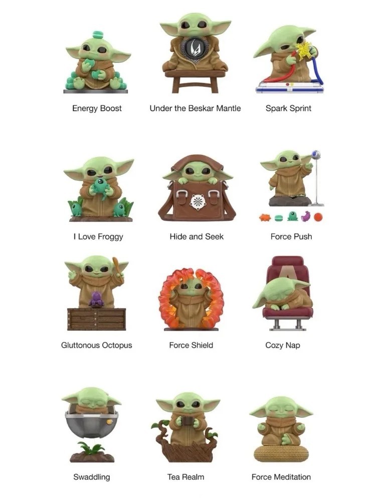 Pop Mart: Star Wars – Grogu Tiny But Mighty Figure Blind Box