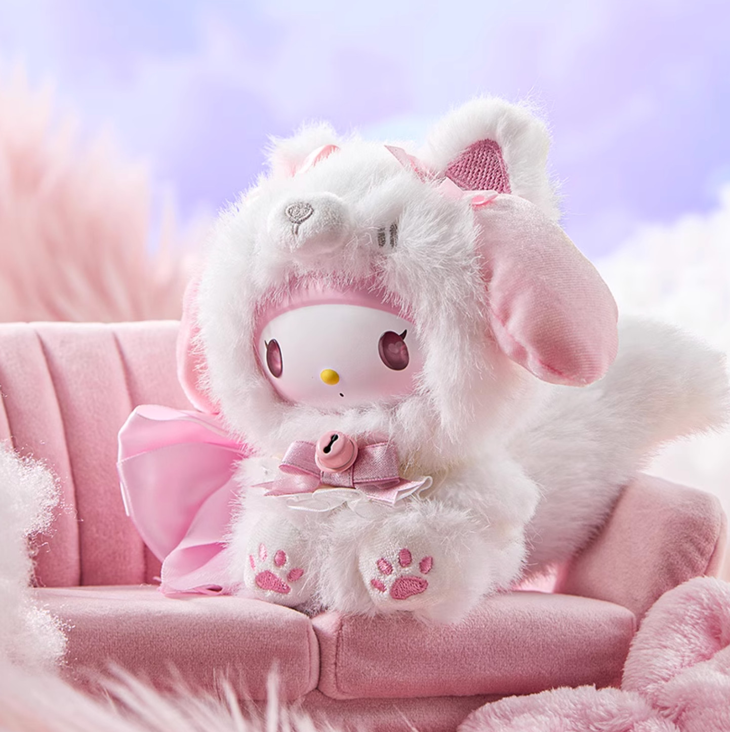 💡 Miniso x Sanrio Characters Fox Island Vinyl Plush One Random Blind Box