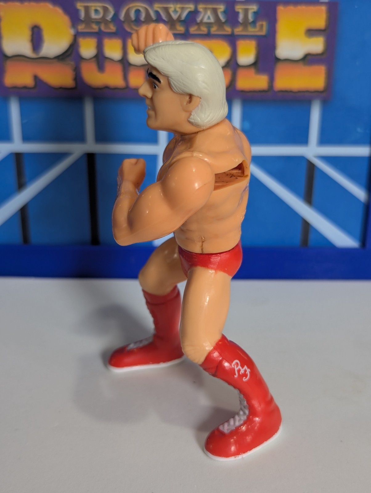 WWF Hasbro Ric Flair – WWE Mattel LJN Vintage Titan Sports