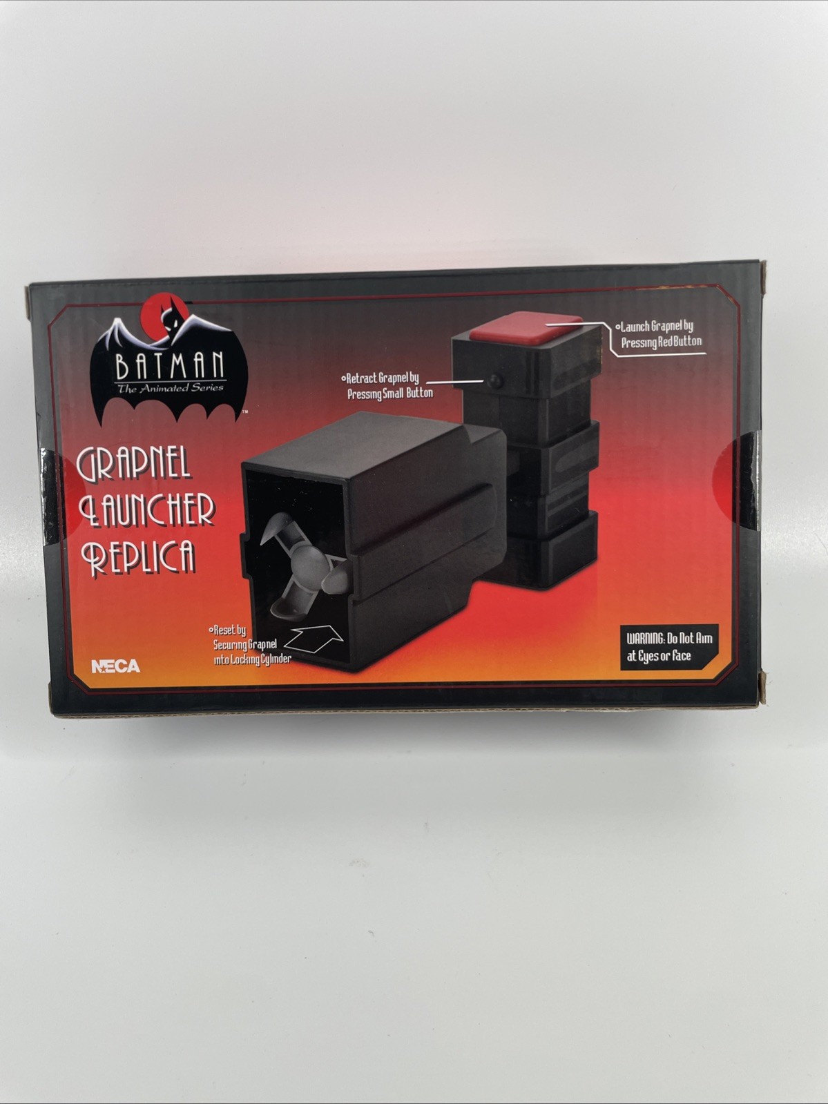 NECA Batman The Animated Series Grapnel Launcher Replica – New