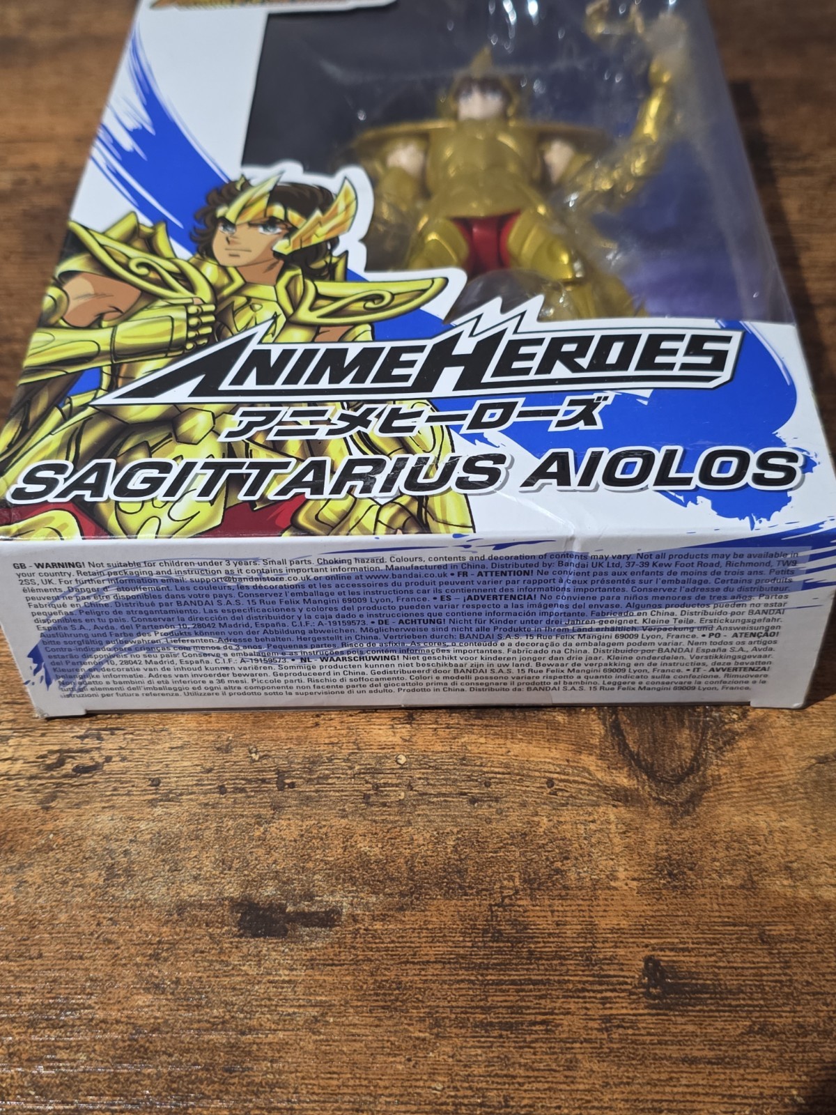 Bandai Anime Heroes: Saintseiya Knights Of The Zodiac 3-pack Action Figures