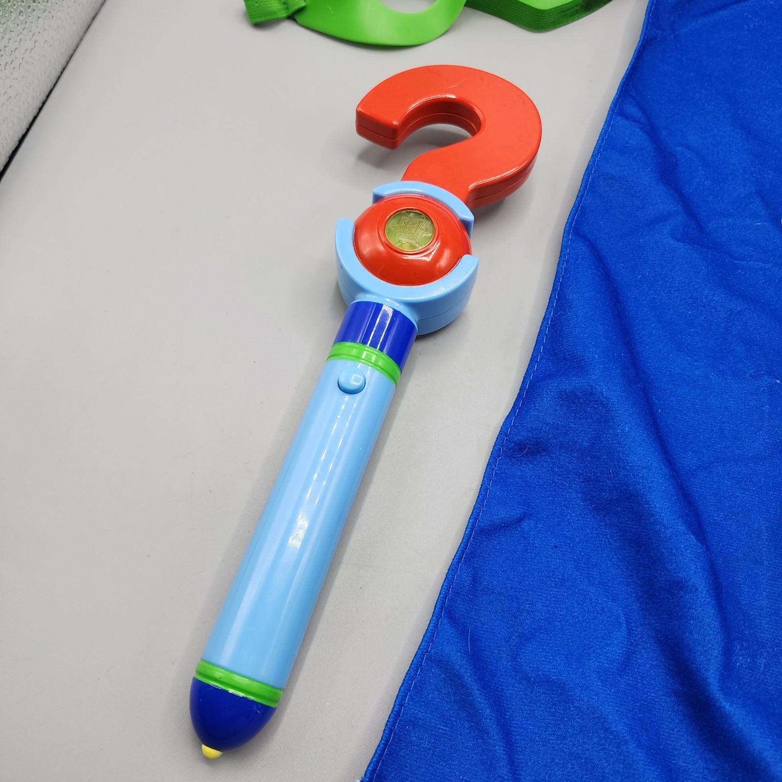 2009 Learning Curve Super Why Writer Wand Light Up, Cape + MASK! Set / Works