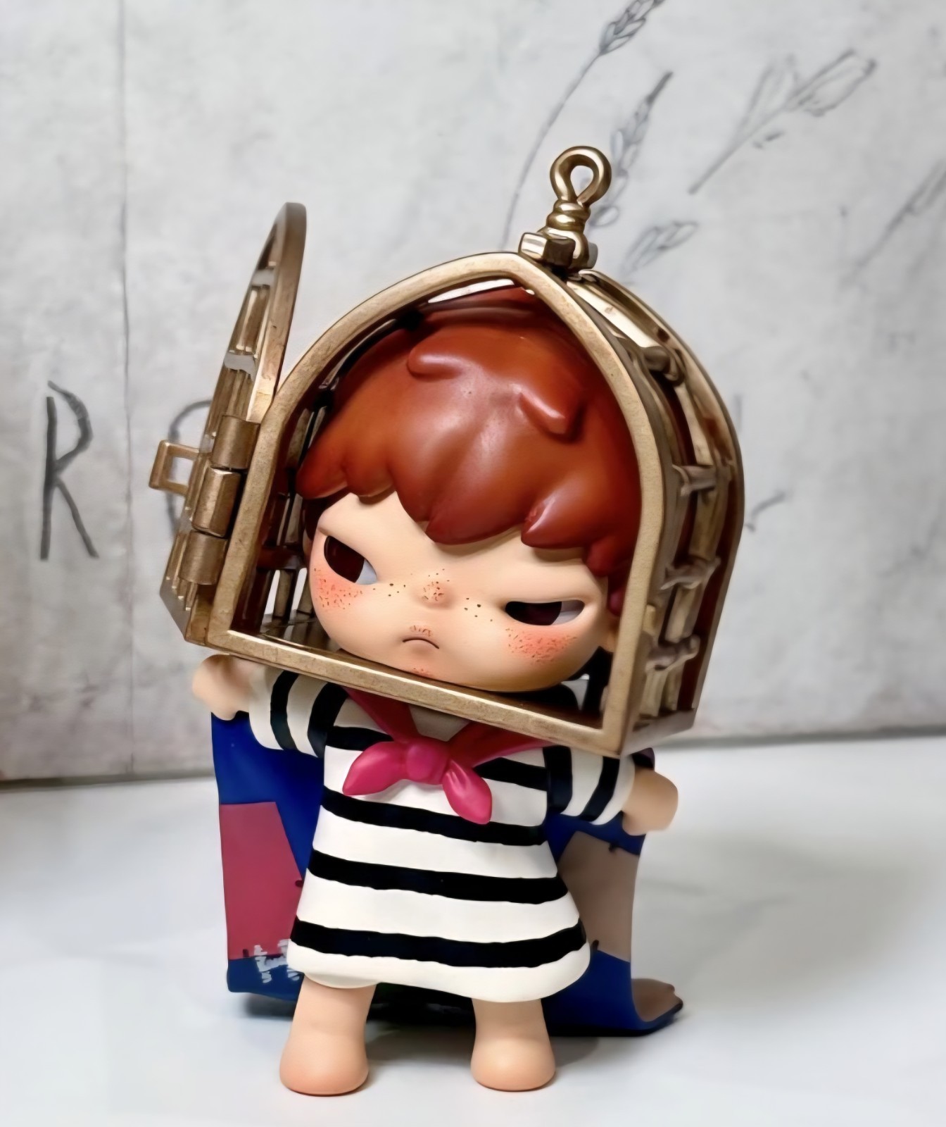 Popmart – Hirono – Tamed Wildgrass Series Figure. NEW – CAGED BIRD -US seller