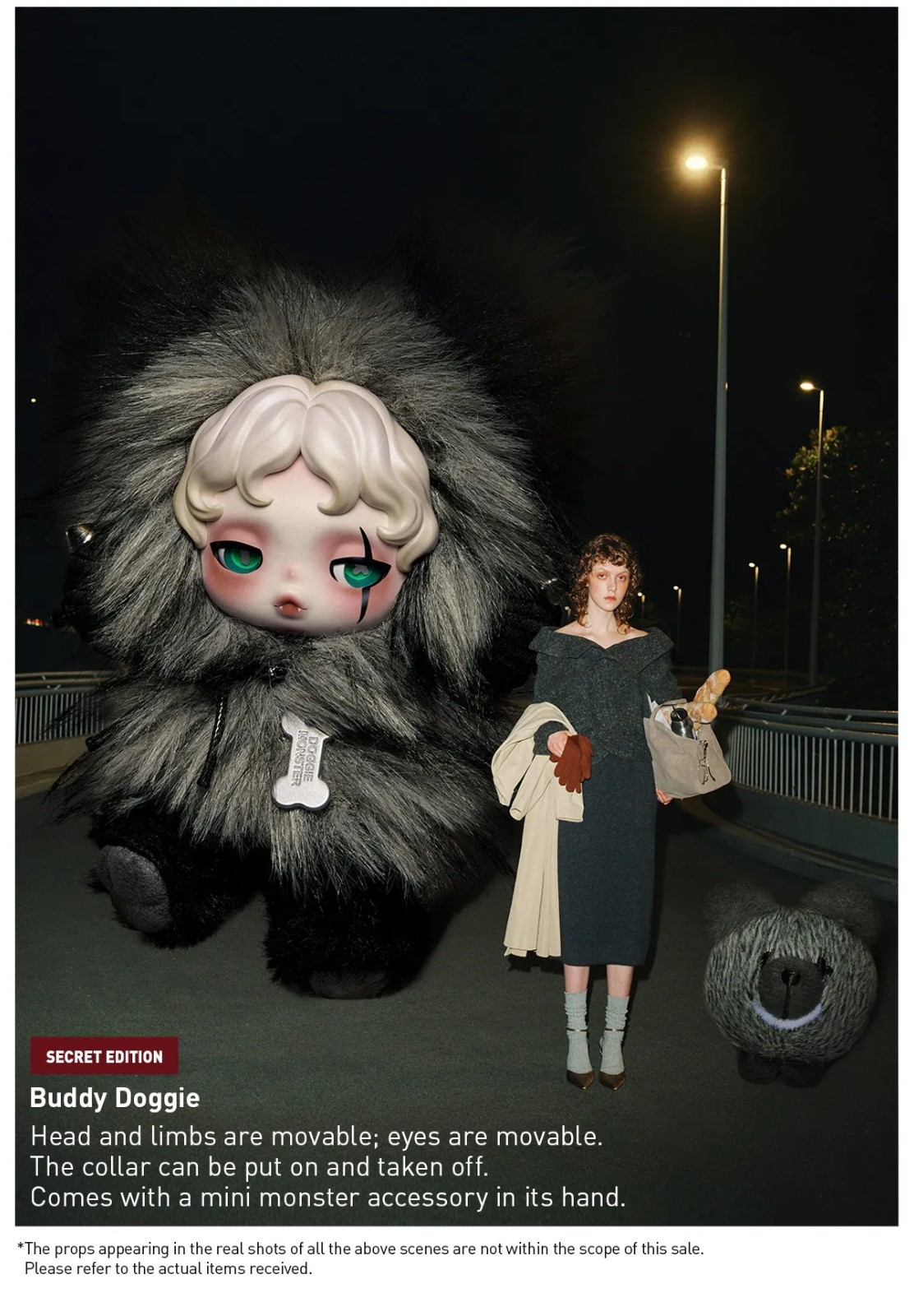 POP MART x Skullpanda You Found Me Series Plush Doll Pendant Figure in Open Box