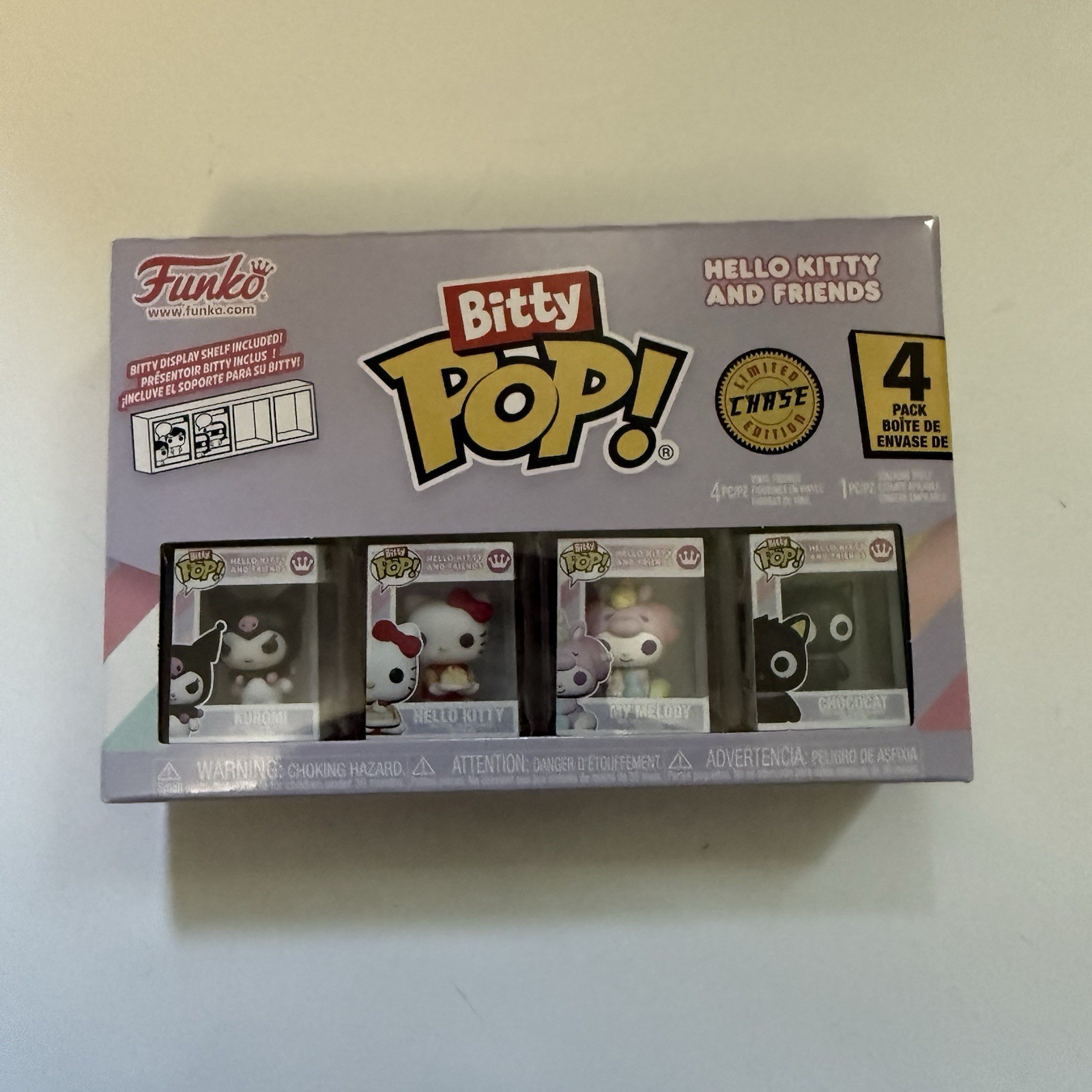 Sanrio Hello Kitty and Friends Kuromi Funko Bitty Pop! 4-Pack (Chococat)