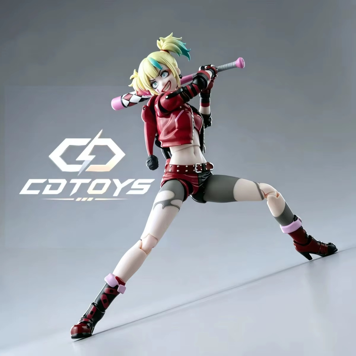CD Toys Amazing Yamaguchi Suicide Squad Harley Quinn Isekai Ver. Action Figure