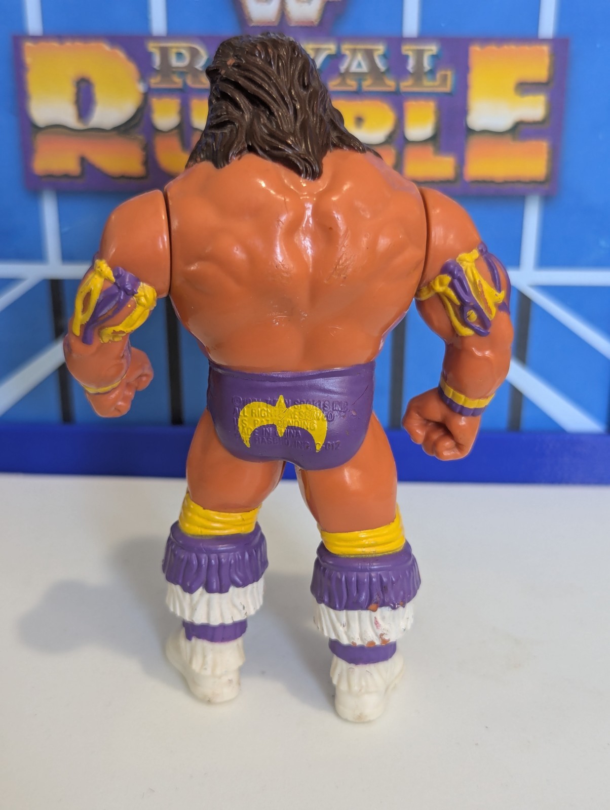 WWF Hasbro Ultimate Warrior – WWE Mattel LJN Titan Sports Wrestling Figure