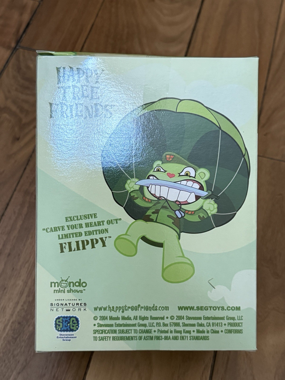 Happy Tree Friends FLIPPY Carve Your Heart Out Figure SDCC 2005 LE 300 SEG