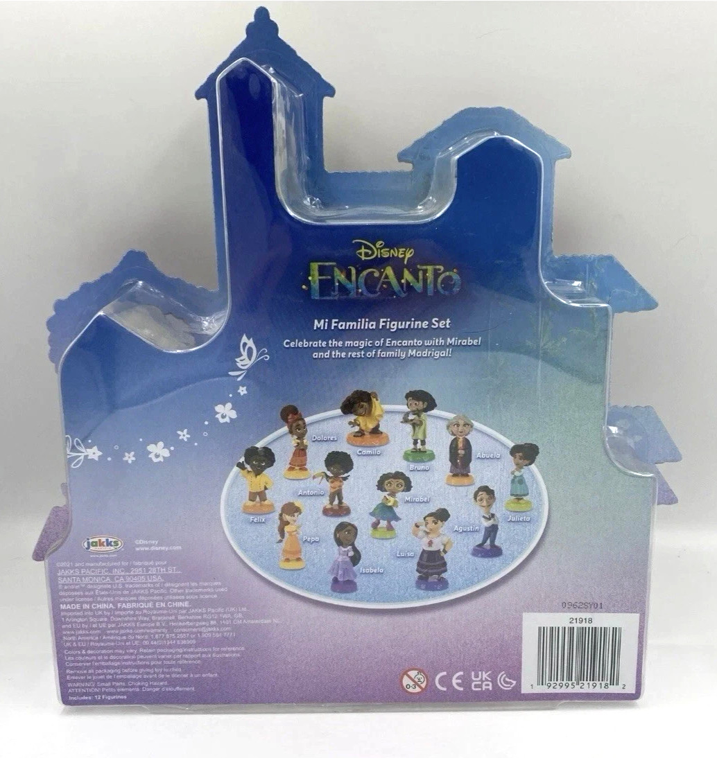 Disney’s Encanto Movie Exclusive Mi Familia Character 12 Toy Figure Set Figures