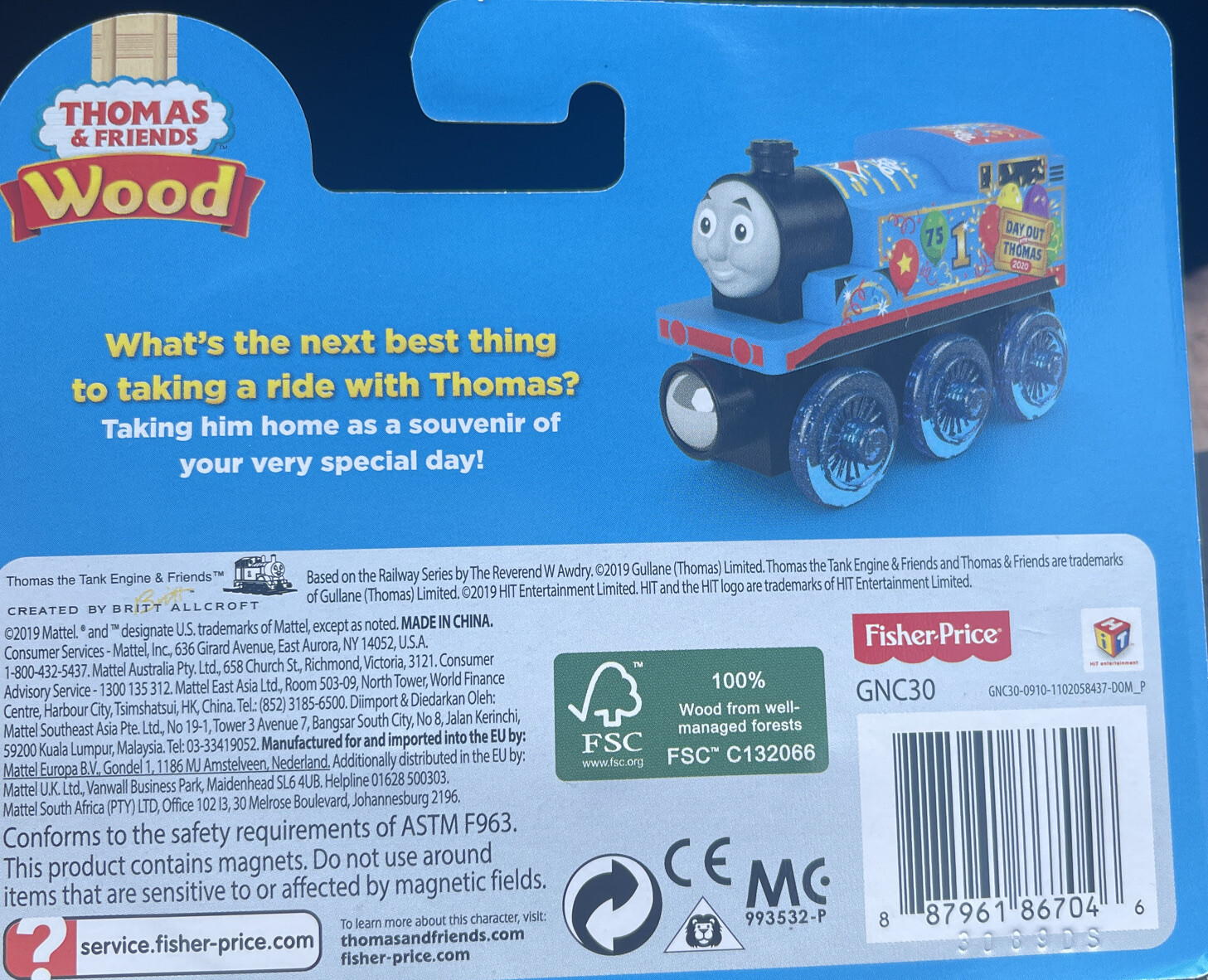 THOMAS & FRIENDS WOODEN ~ DAY OUT WITH THOMAS 2020 CANCELLED ~ GET ONE TODAY!