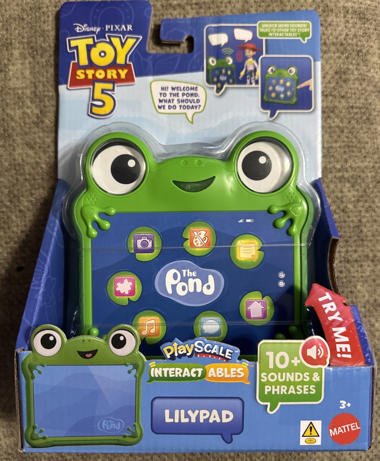 Mattel Disney and Pixar Toy Story 5 Interactables Figure-Lilypad. NEW!