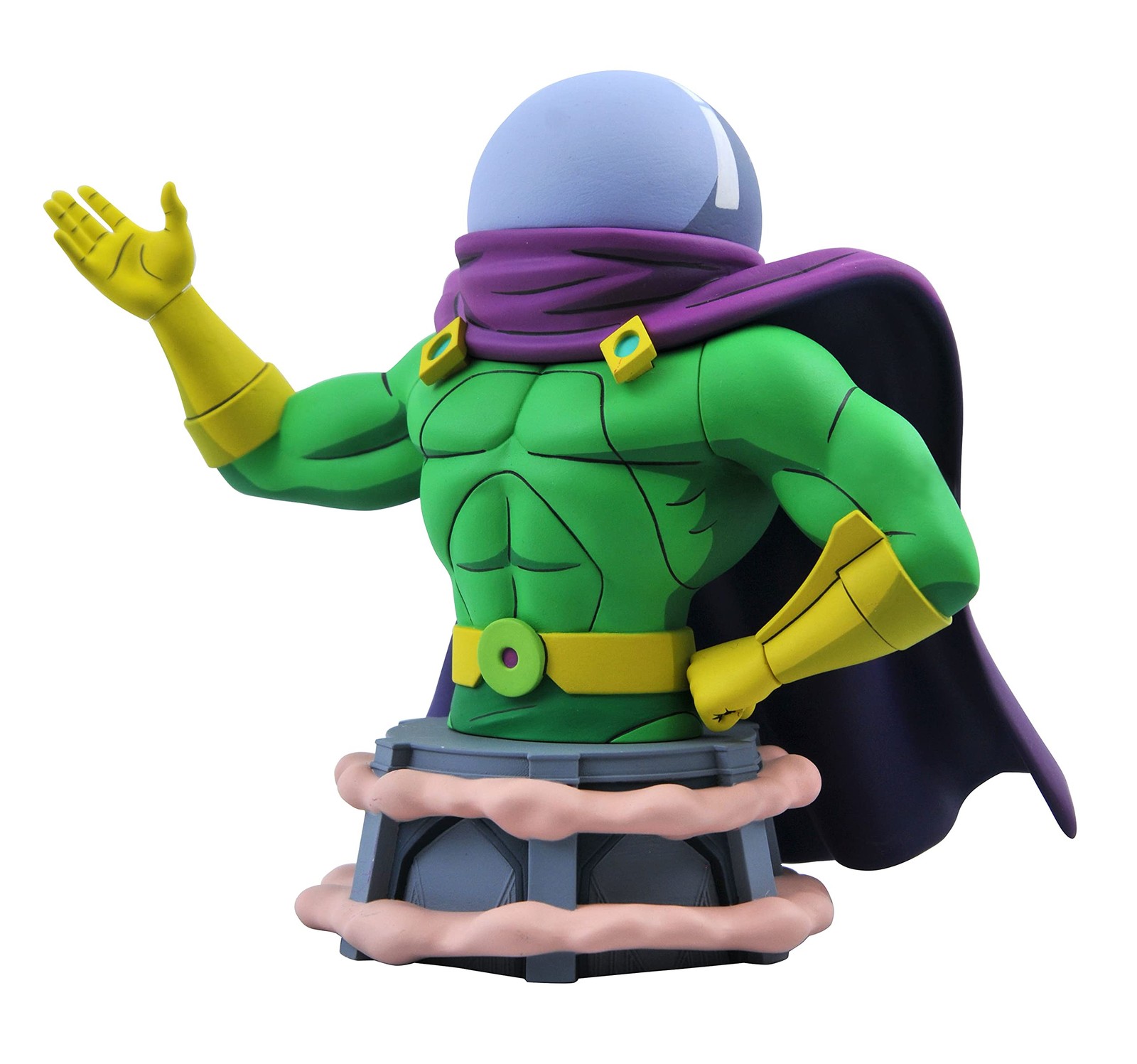 DIAMOND SELECT TOYS Marvel Animated: Mysterio 1:7 Scale Resin Bust, Multicolor,