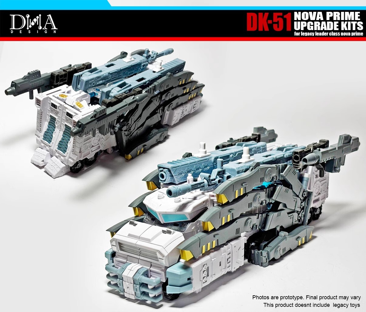 DNA DK-51 Wings Weapon Upgrade Kit For Legacy Leader Class Nova Prime WITH BONUS