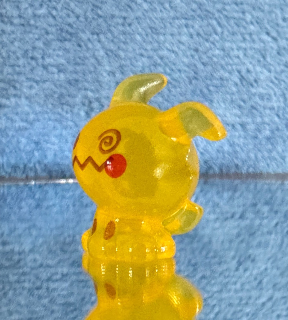 Miniature Resin Pokemon Figures – Set of 13 – Glow in Dark – by BANDAI – NEW