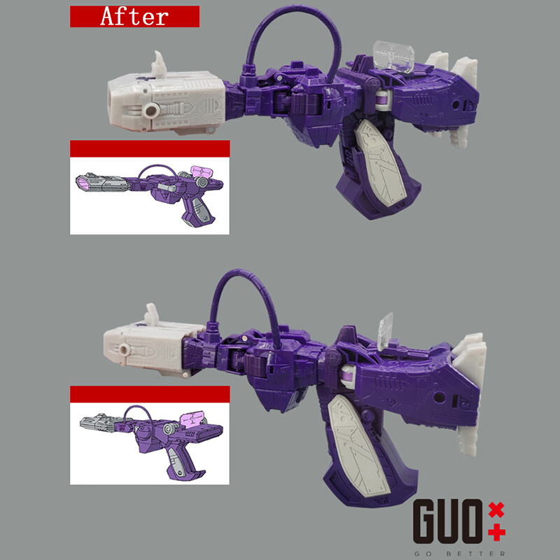 3D DIY Gun Form Component Upgrade Kit For DCS Nemesis Bridge Shockwave Accessory