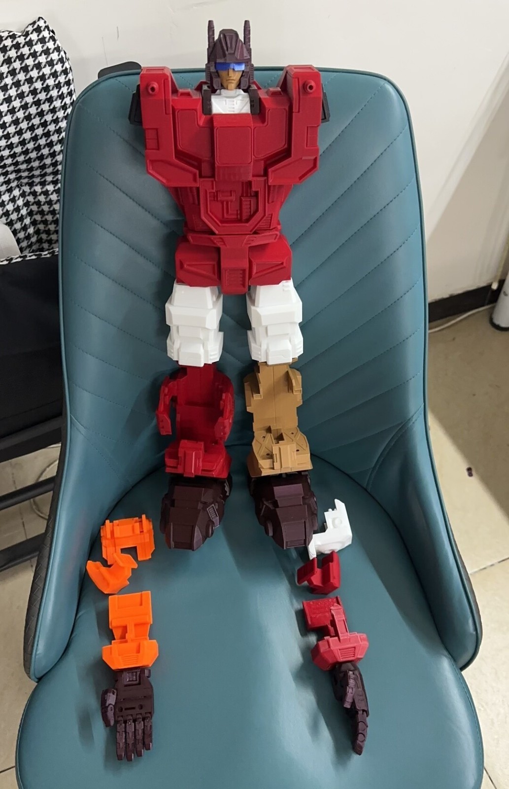 3D DIY Apply To Warbotron Wb Computron liketoys upgrade Oversized 50Cm Heighteni