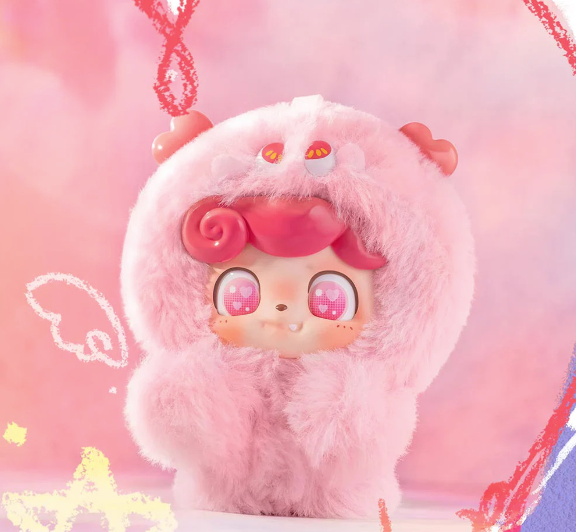 JOTOYS Q.kid Emotional Hairy Monsters Plush Pendants – Confirmed