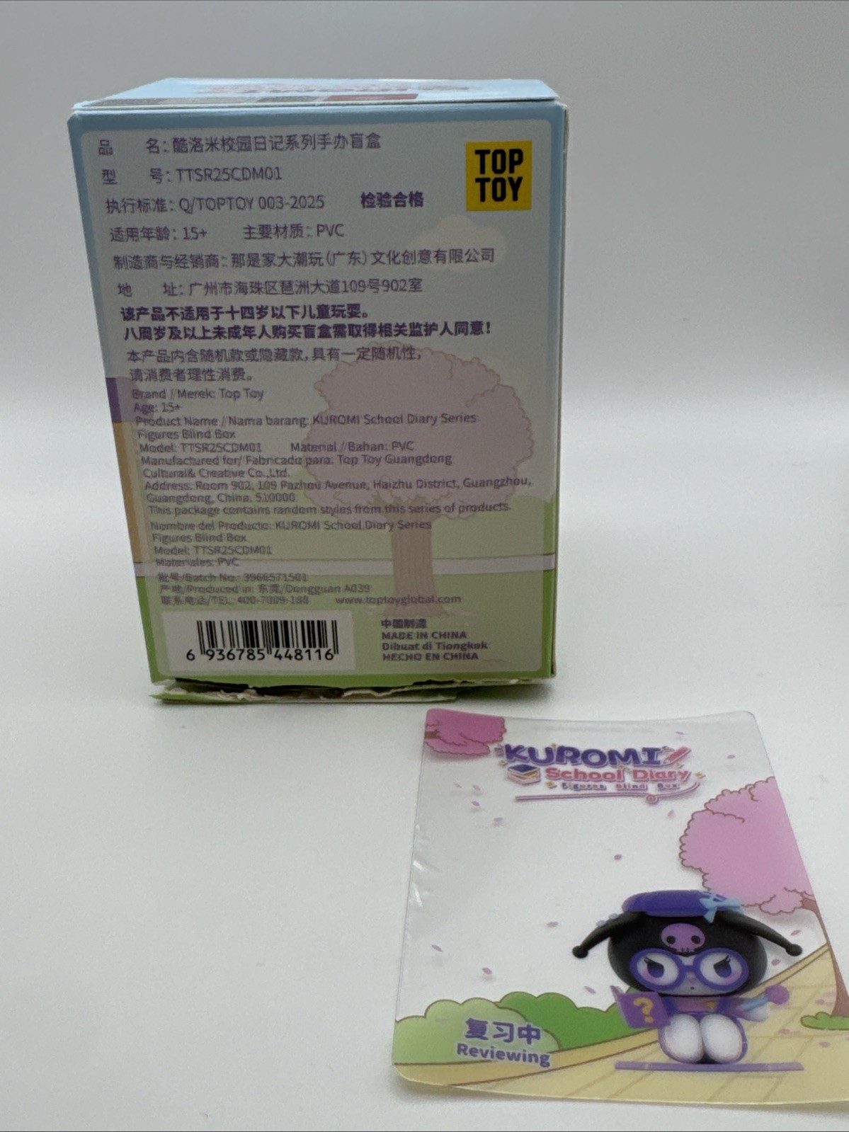 TOPTOY Kuromi School Diary Series Blind Box – Reviewing & Roundy Mini Figures