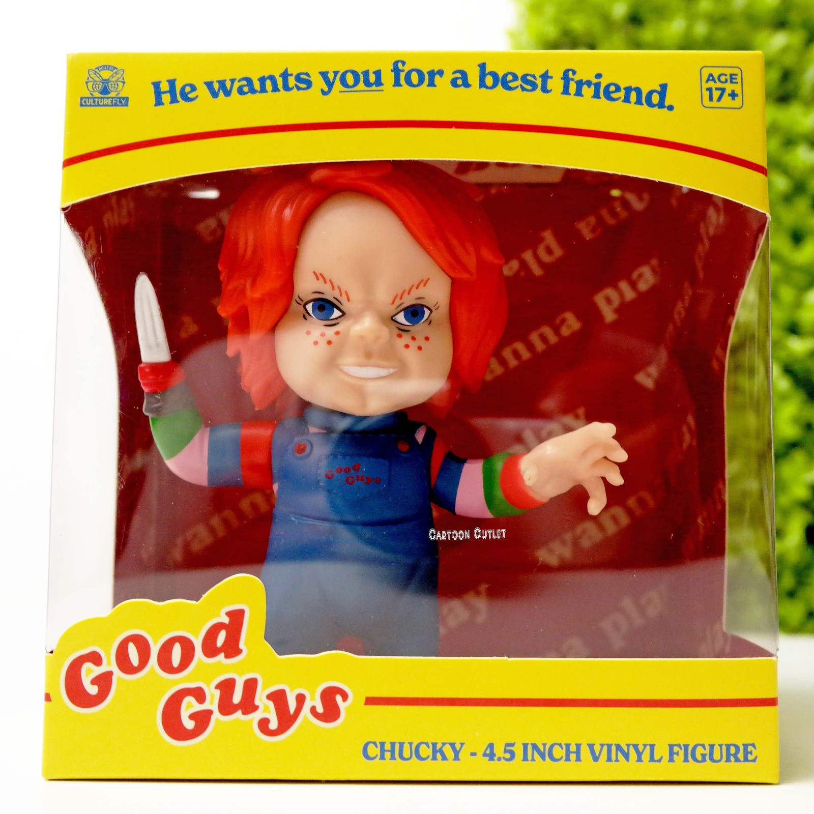 Good Guys Chucky 4.5″ Vinyl Figure Child Plays Horror Collectible Trending