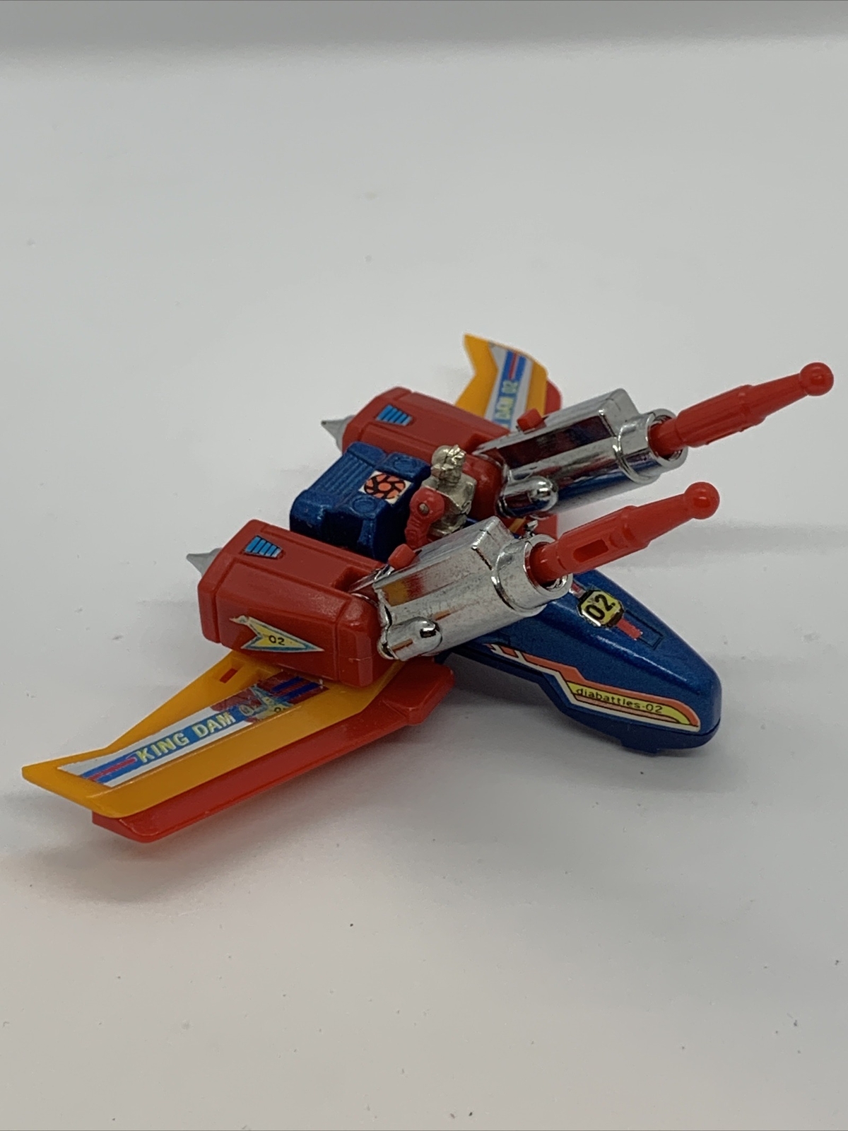 Kingdom Three in One 3 in 1 Dia-battles Diaclone Clone KO Transforming Robot