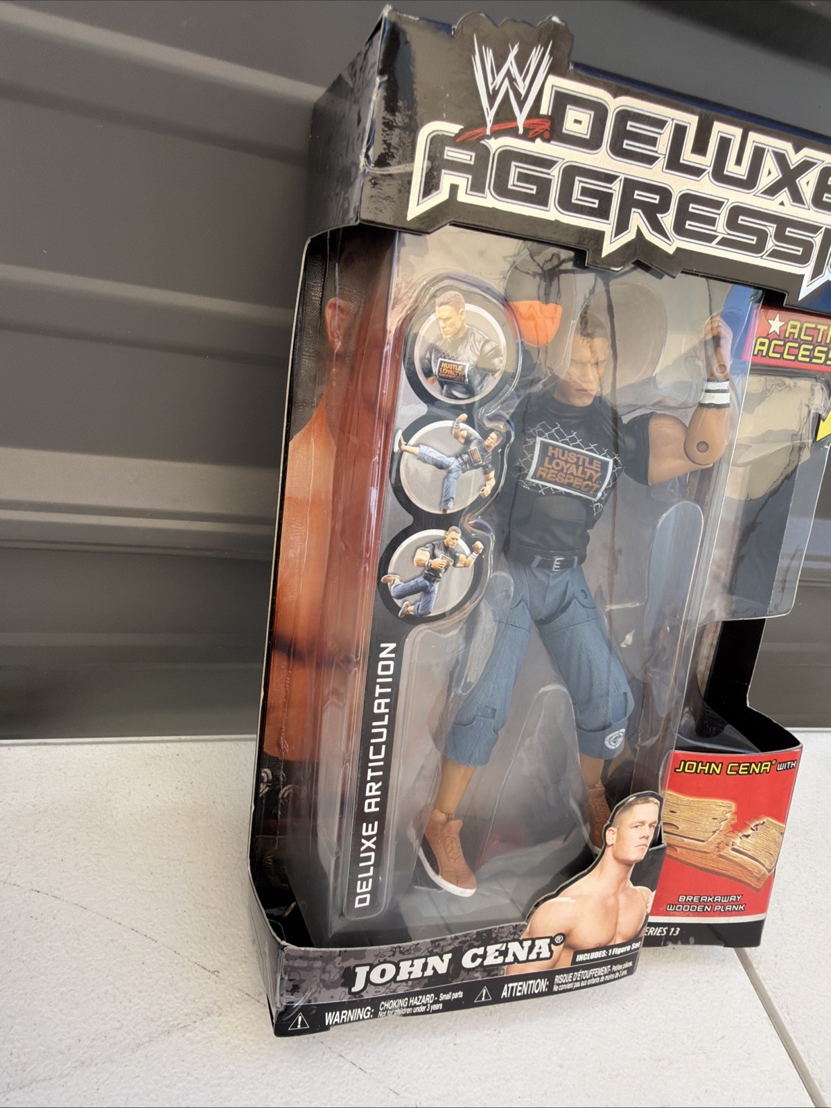 2008 Wwe Deluxe Aggression John Cena Action Figure Series 13