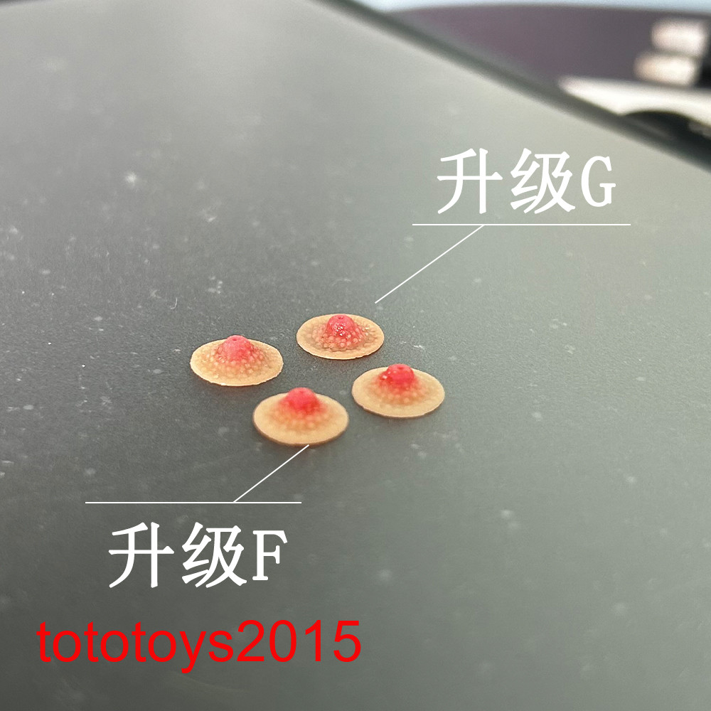 1/6 Nipple Breast Chest Bottom Patches Props Fit 12″ Female Action Figure Body