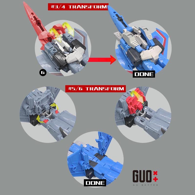 IN STOCK GO Better Filler Upgrade Kit For SS86 Thundercracker Filling Parts
