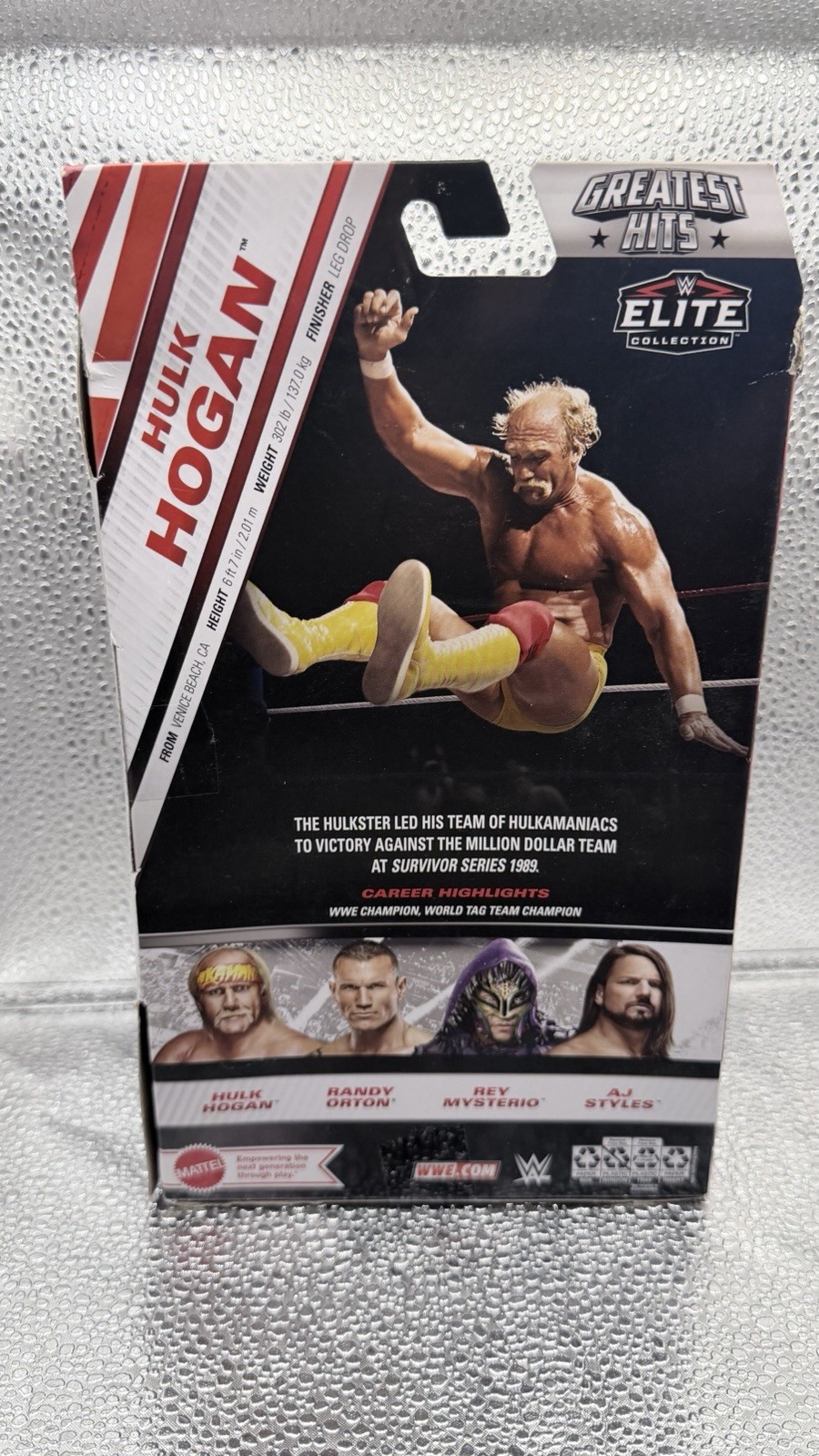 Hulk Hogan WWE Elite Greatest Hits 4 Mattel Action Figure NIB New Sealed