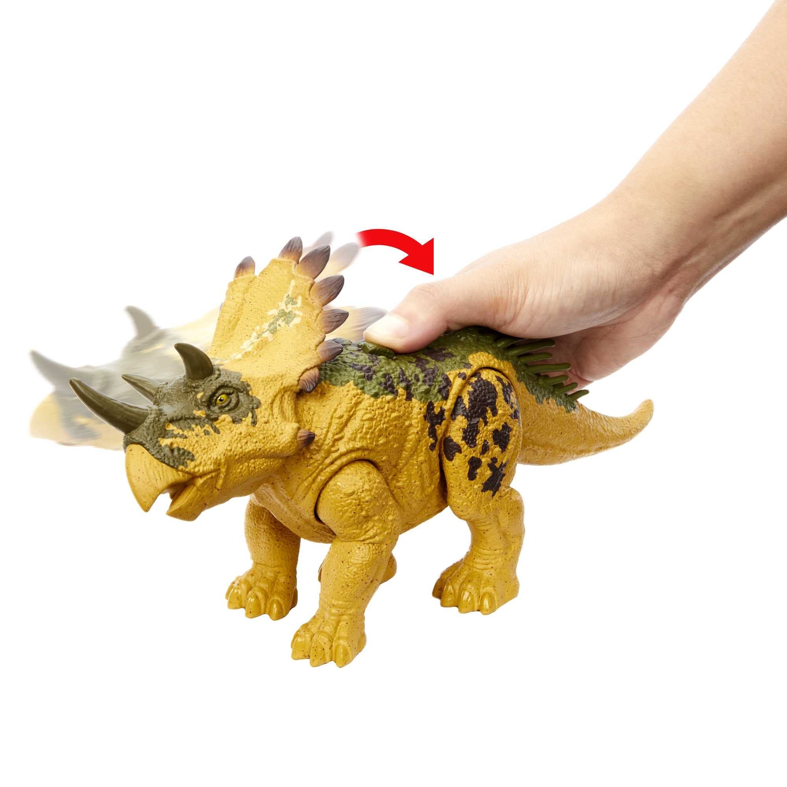 Jurassic World Roar and Attack Medium Dinosaur Toy Figure for Ages 4 and Up