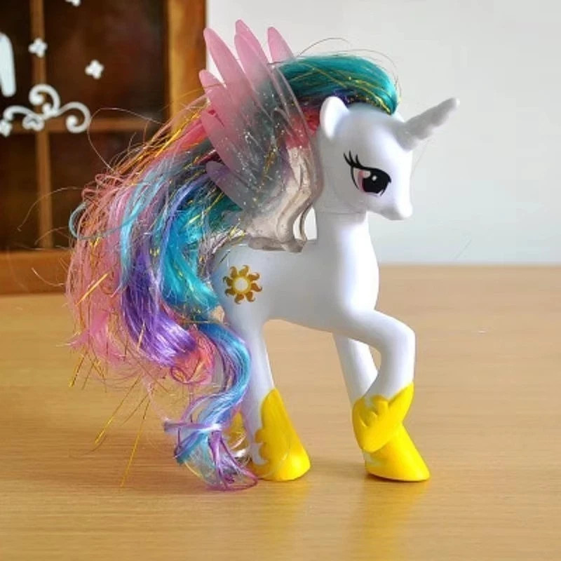 14cm My Little Pony Princess Celestia Nightmare Moon Figures Toys Kids Gift 2Pcs
