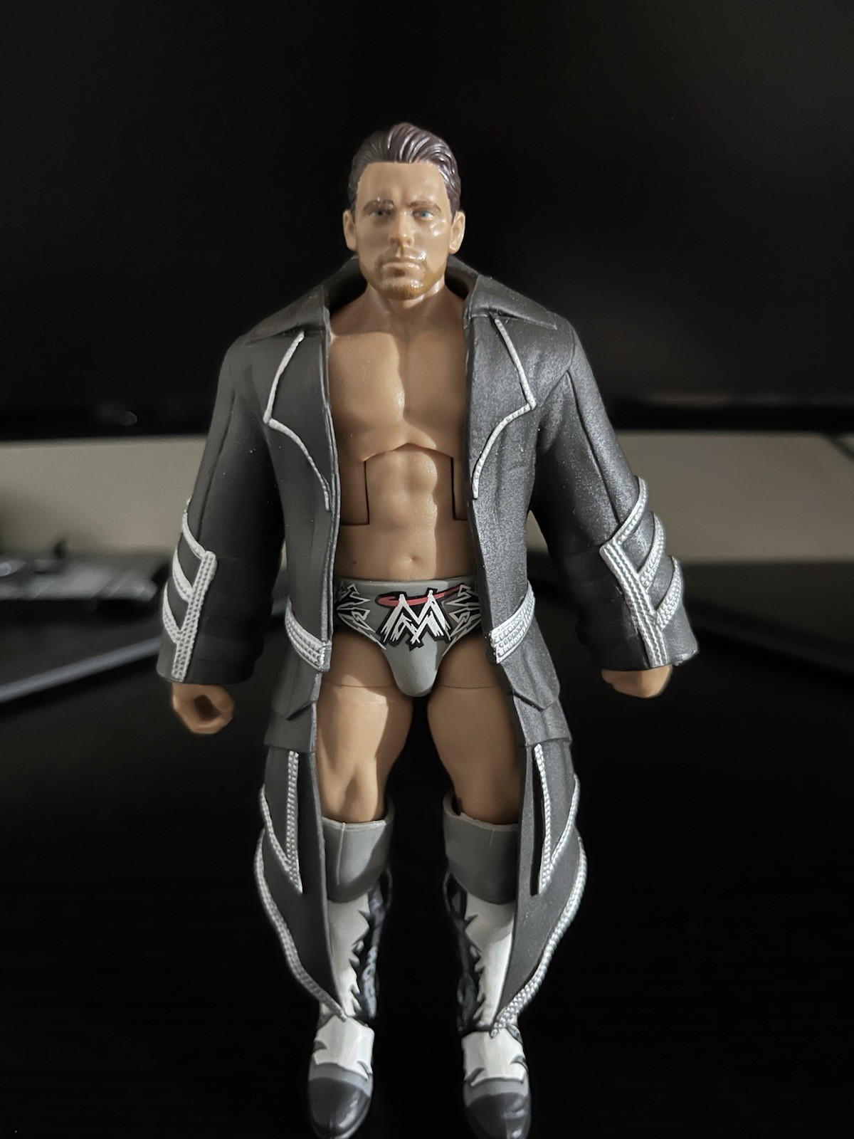 WWE The Miz elite series 24 Action Figure w/ Entrance Jacket, Multicolor